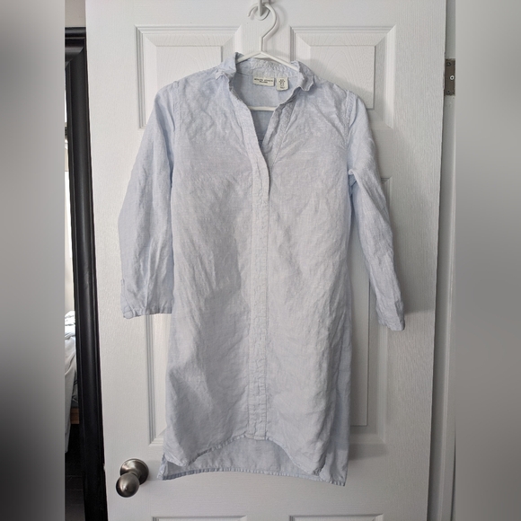 Adrienne Vittadini Linen Tunic Dress - Picture 1 of 7